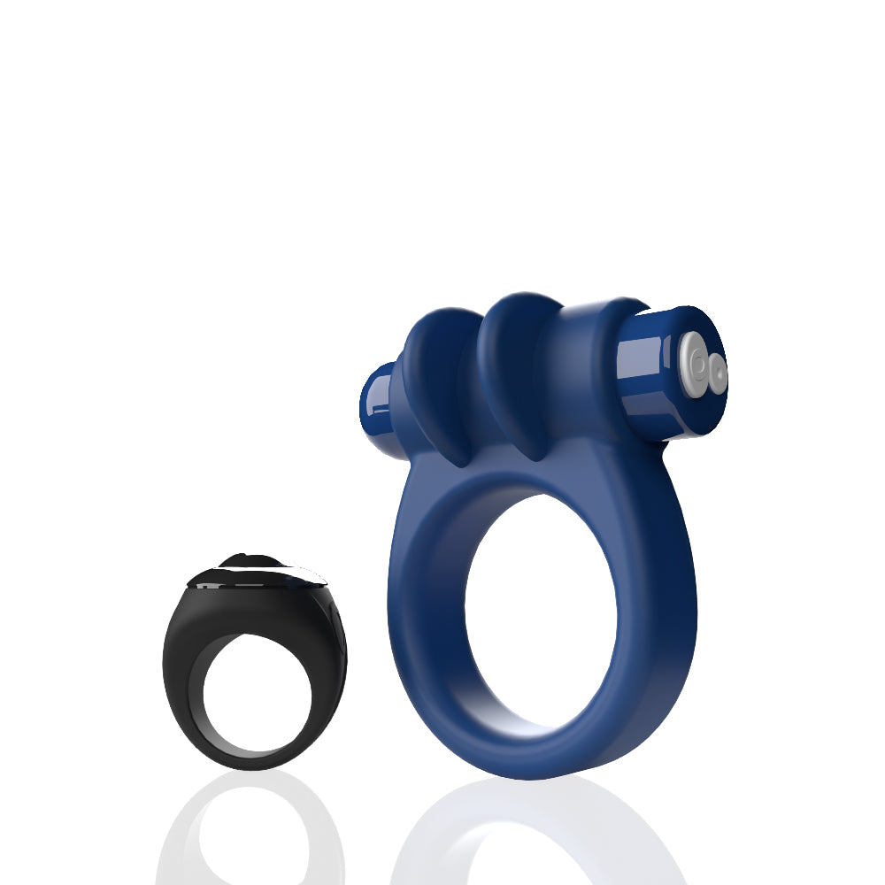 Screaming O Remote Controlled Switch Vibrating Ring - Blue (US)