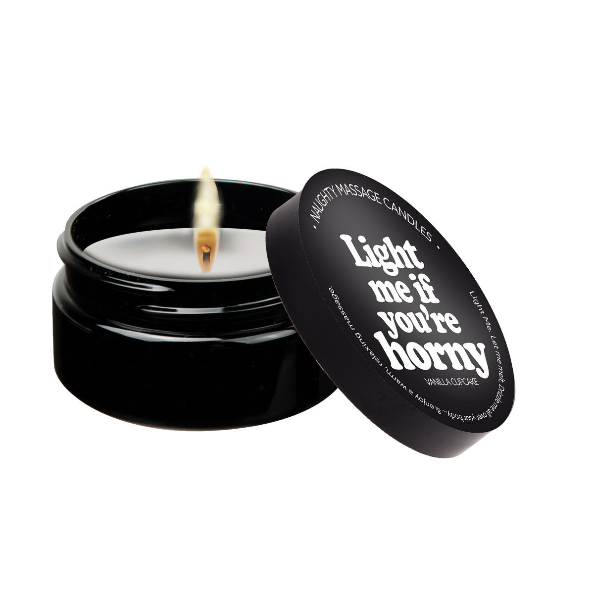 Light Me if You're Horny - Massage Candle - 2 Oz - Vanilla (US)