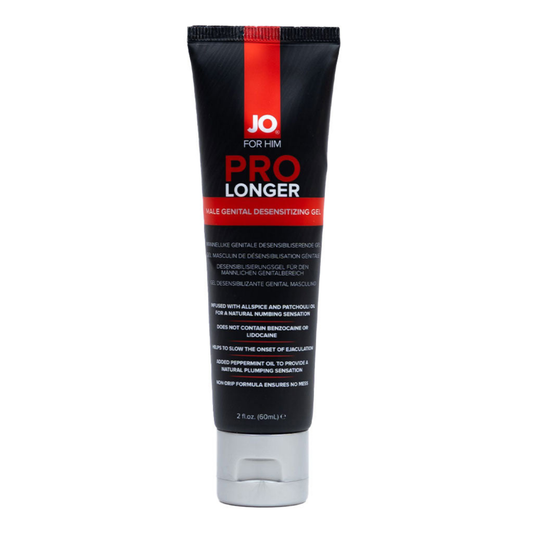 JO Prolonger Gel - Benzocaine Free - Desensitizer 2 floz / 60 mL
