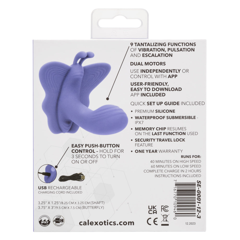 Calexotics Connect Venus Butterfly - Periwinkle (US)