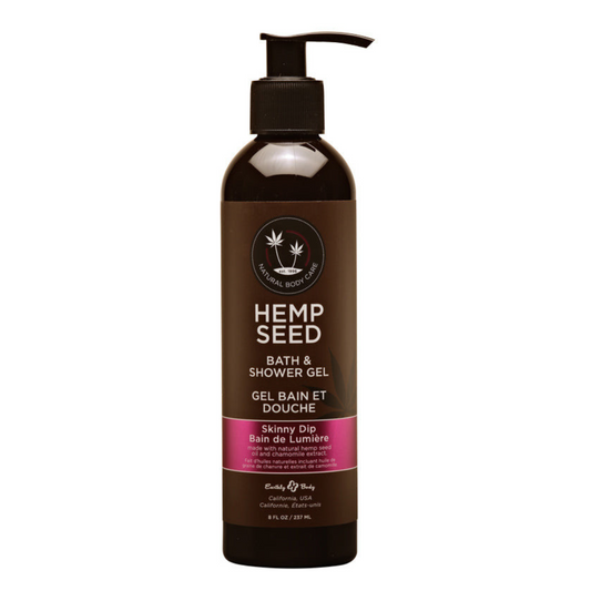 Hemp Seed Bath & Shower Gel Skinny Dip 8 fl oz / 237 ml