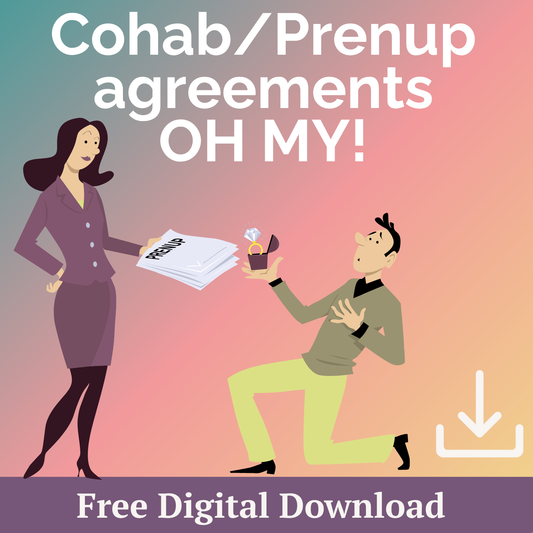 Cohabitation Agreement DISCUSSION LIST - Digital Download