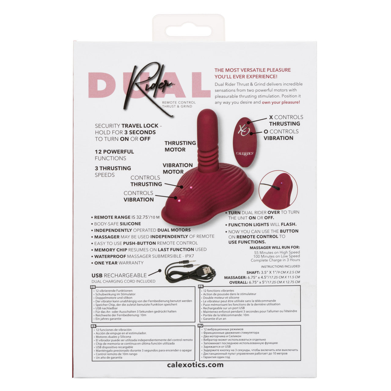 Dual Rider Remote Control Thrust and Grind (US)