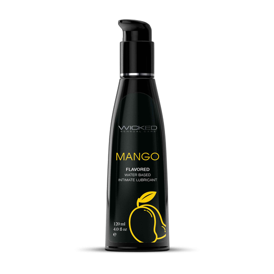 Aqua Mango Flavored Water Based Intimate Lubricant - 4 Fl. Oz. (US)