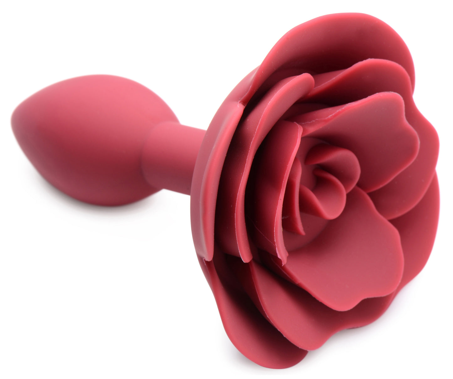 Booty Bloom Silicone Rose Anal Plug - Small (US)