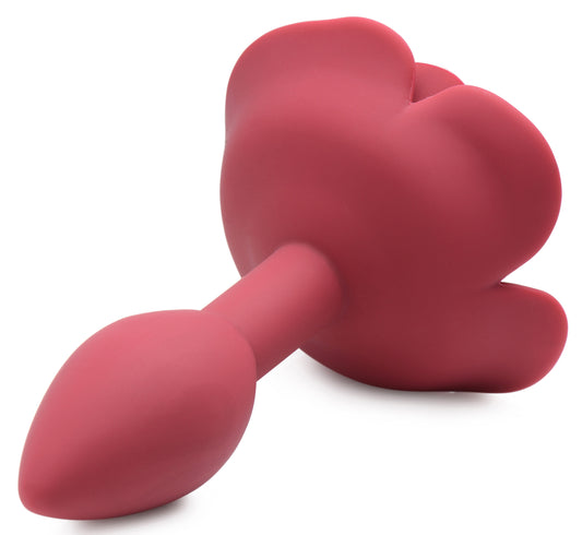 Booty Bloom Silicone Rose Anal Plug - Small (US)