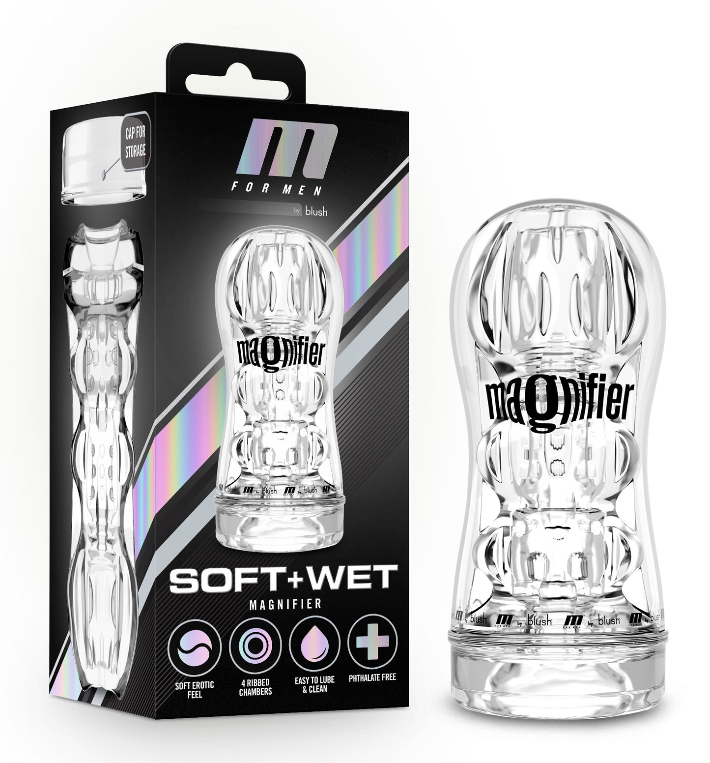 M for Men - Soft and Wet - Magnifier - Clear (US)